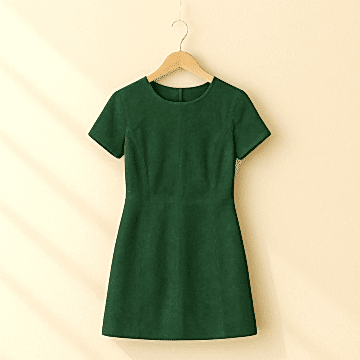 Süet Elbise - Kuru Temizleme