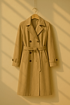 Trençkot Uzun - Kuru Temizleme