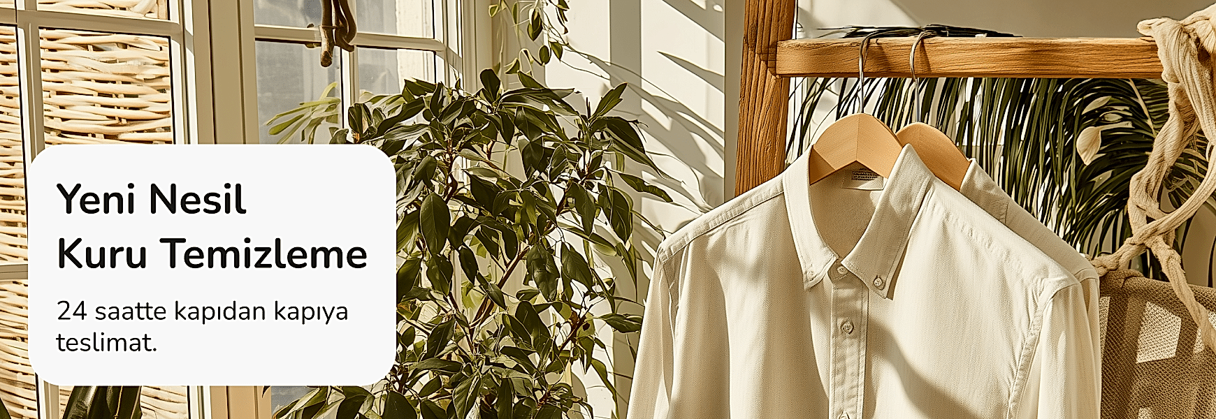 Yeni nesil kuru temizleme, çamaşır yıkama ve ütüleme hizmetlerini deneyimleyin.